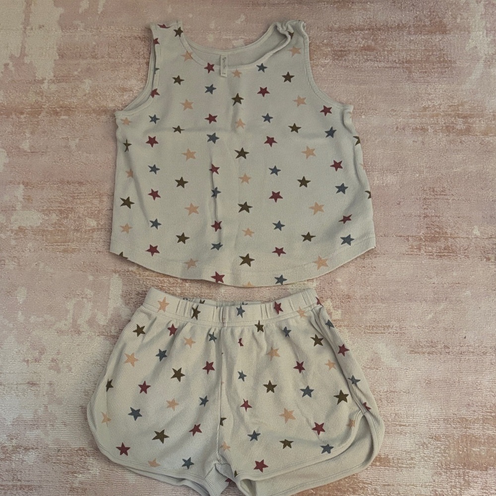 Rylee + Cru Multicolor Star Pajama Set
